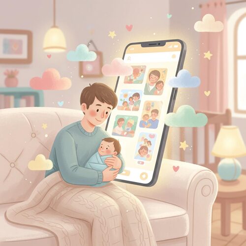 모바일로 간편하게! 특별한 아기 성장 앨범 만드는 비법
