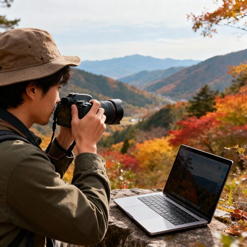 디지털 노마드의 삶을 담는 법, 여행 중 사진으로 기억을 기록하는 기술
